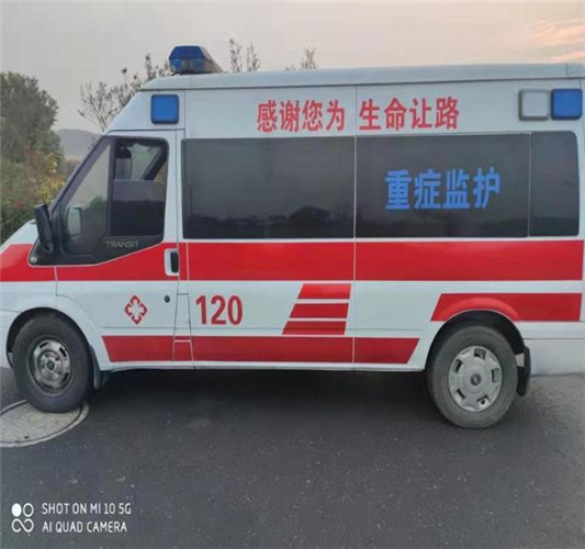 镶黄救护车出租服务案例3
