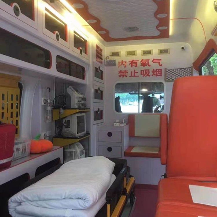 镶黄癌症租赁救护车转运:为生命护航的科技与人文关怀